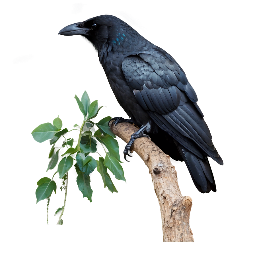 Crow In Nature Png Arh63 PNG Image