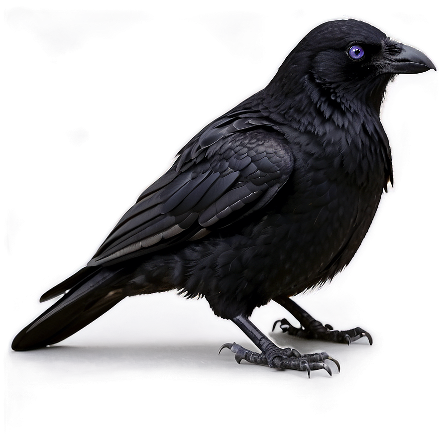 Crow With Eyes Png 05232024 PNG Image