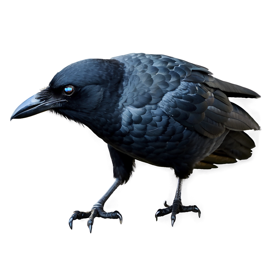 Crow With Eyes Png Pcd PNG Image