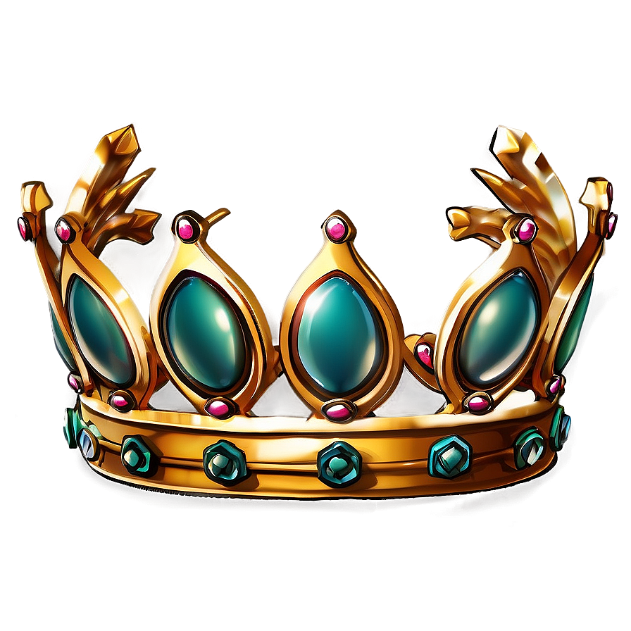 Crown And Laurel Png Nmp PNG Image