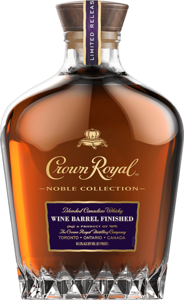 Crown Royal Noble Collection Wine Barrel Finished PNG Image