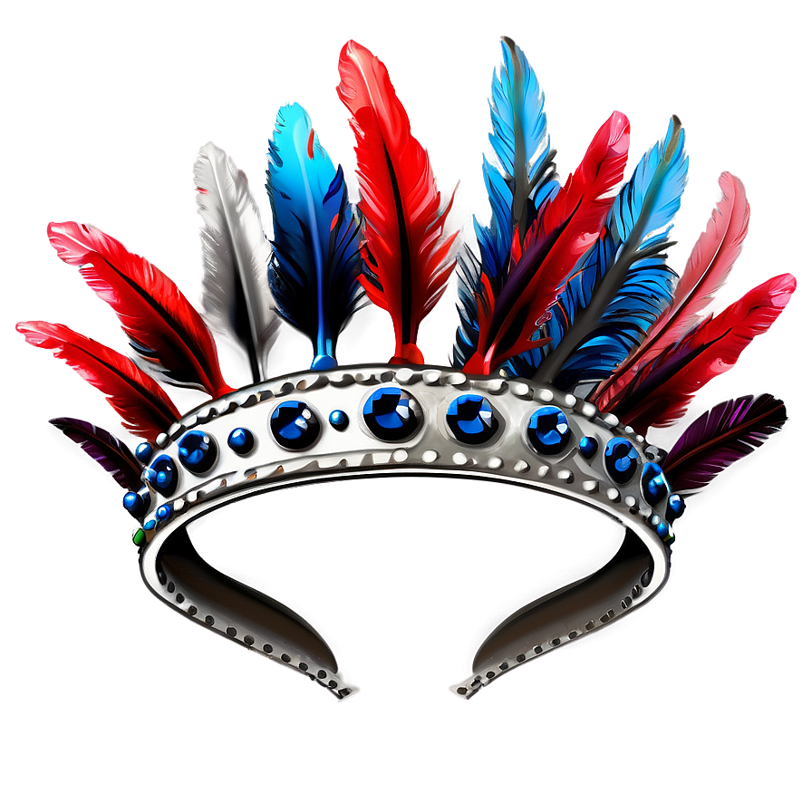 Crown With Feathers Png 71 PNG Image