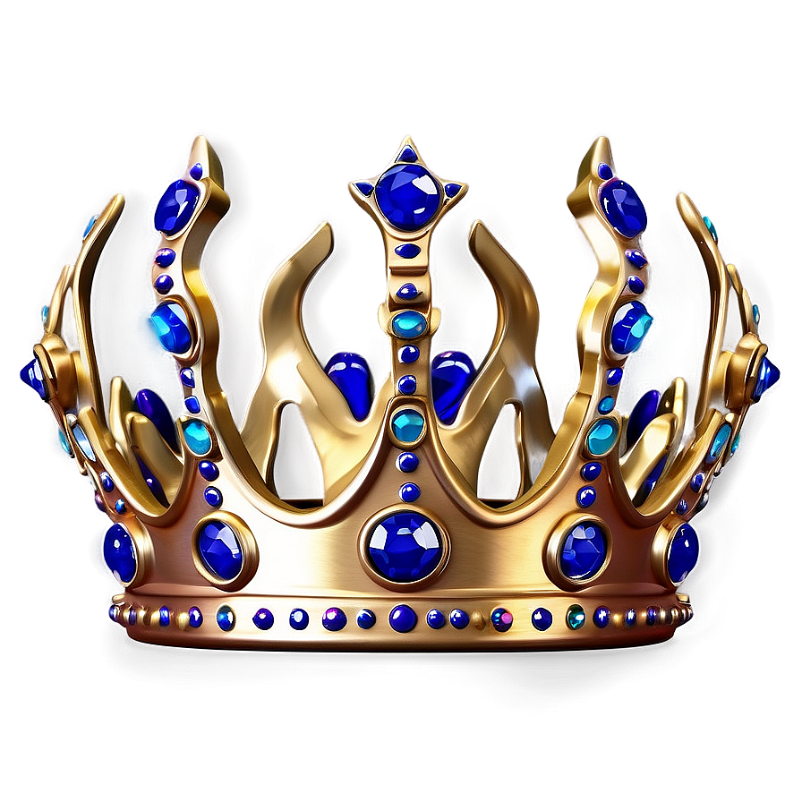 Crown With Stars Png 15 PNG Image