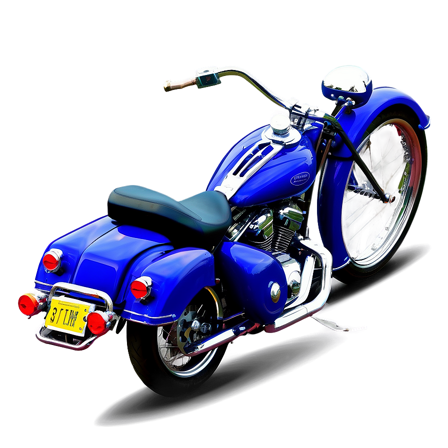 Cruiser Motorcycle Artwork Png 05212024 PNG Image