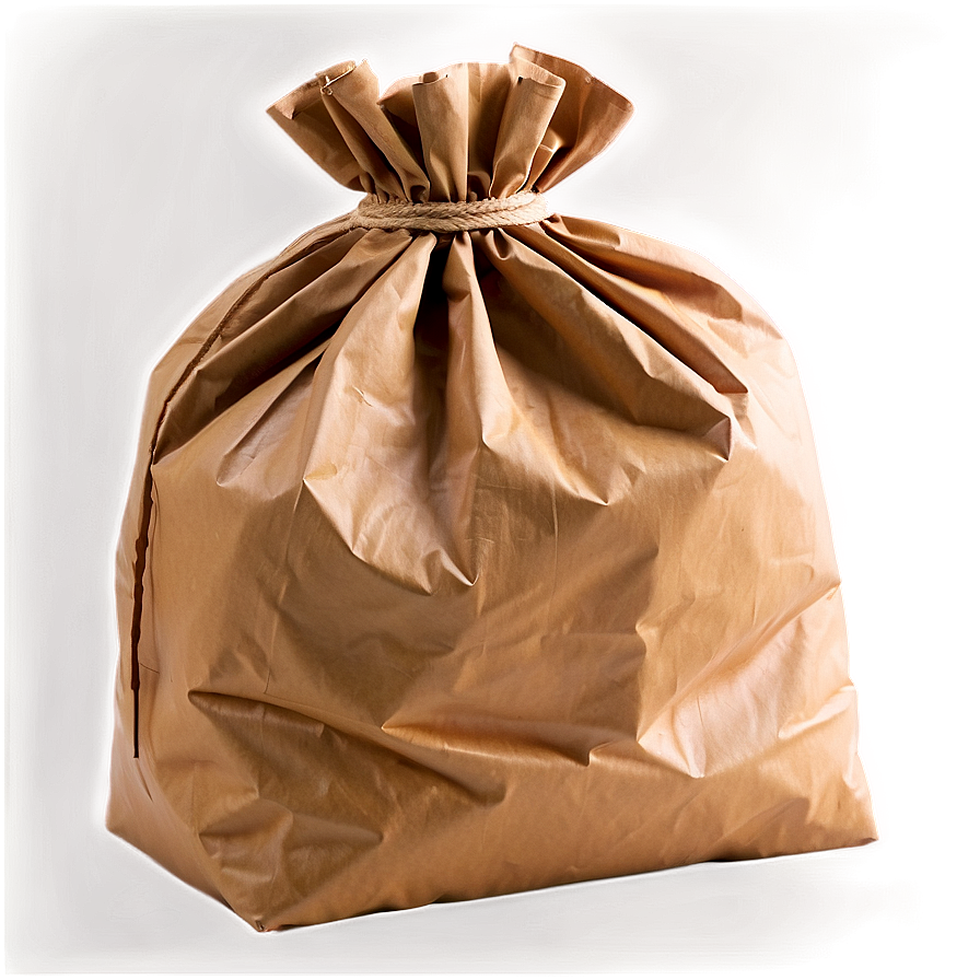 Crumpled Brown Paper Bag Png Dkj8 PNG Image