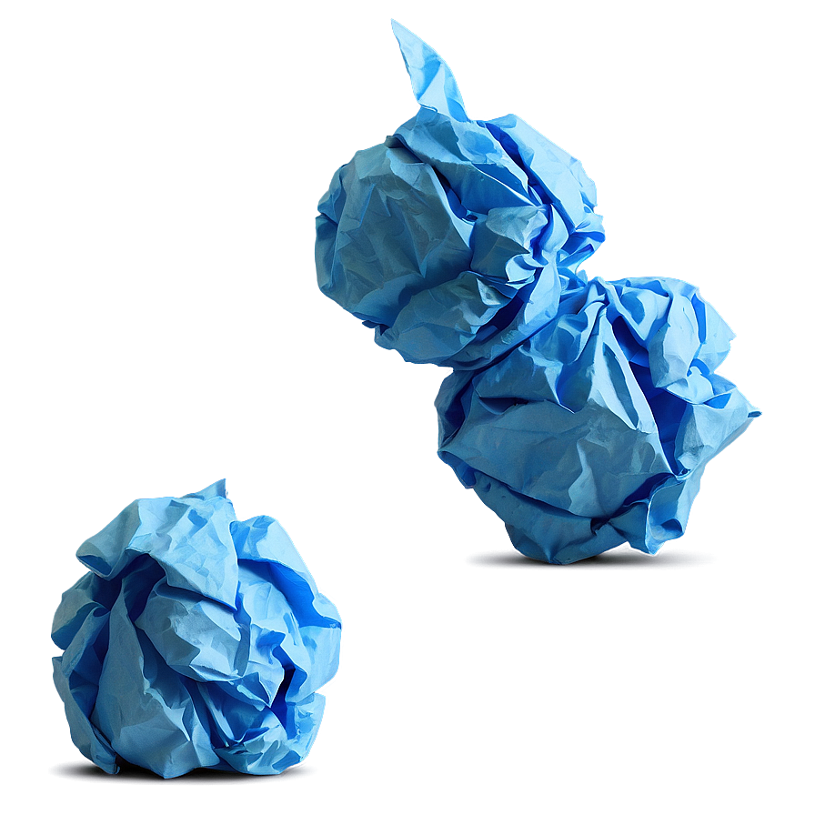 Crumpled Paper Ball Isolated Png Vdb PNG Image