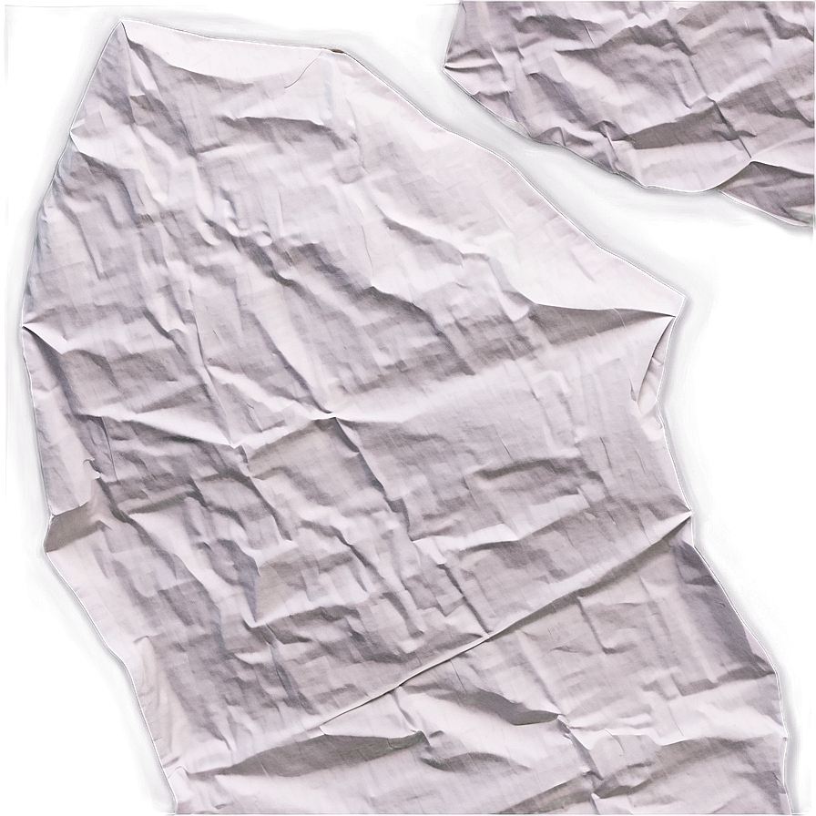 Crumpled Paper For Mockup Png 05242024 PNG Image