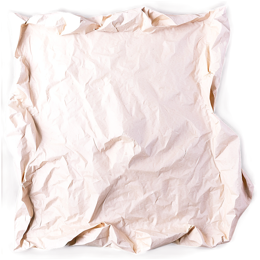 Crumpled Paper Texture C PNG Image