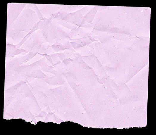 Crumpled Paper Texture PNG Image