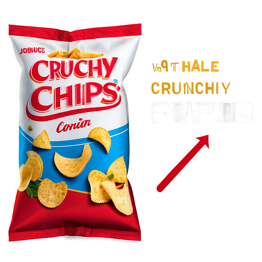 Crunchy Chips Bag Png Ktf PNG Image