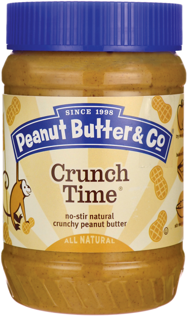 Crunchy Peanut Butter Jar PNG Image