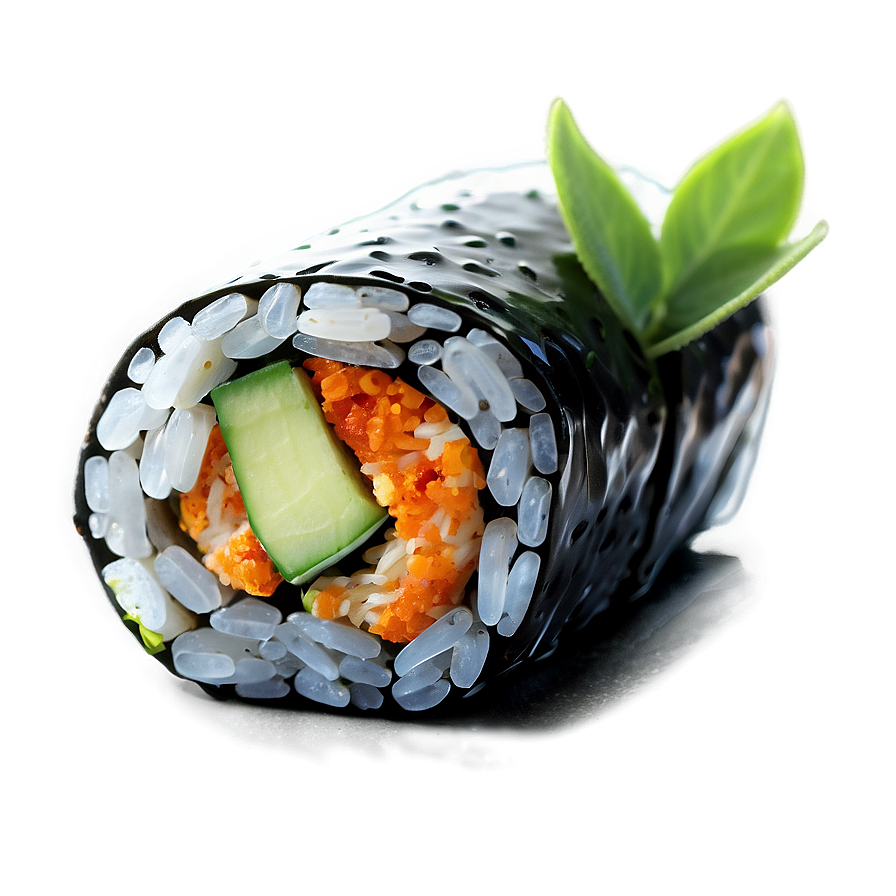 Crunchy Sushi Roll Png 1 PNG Image