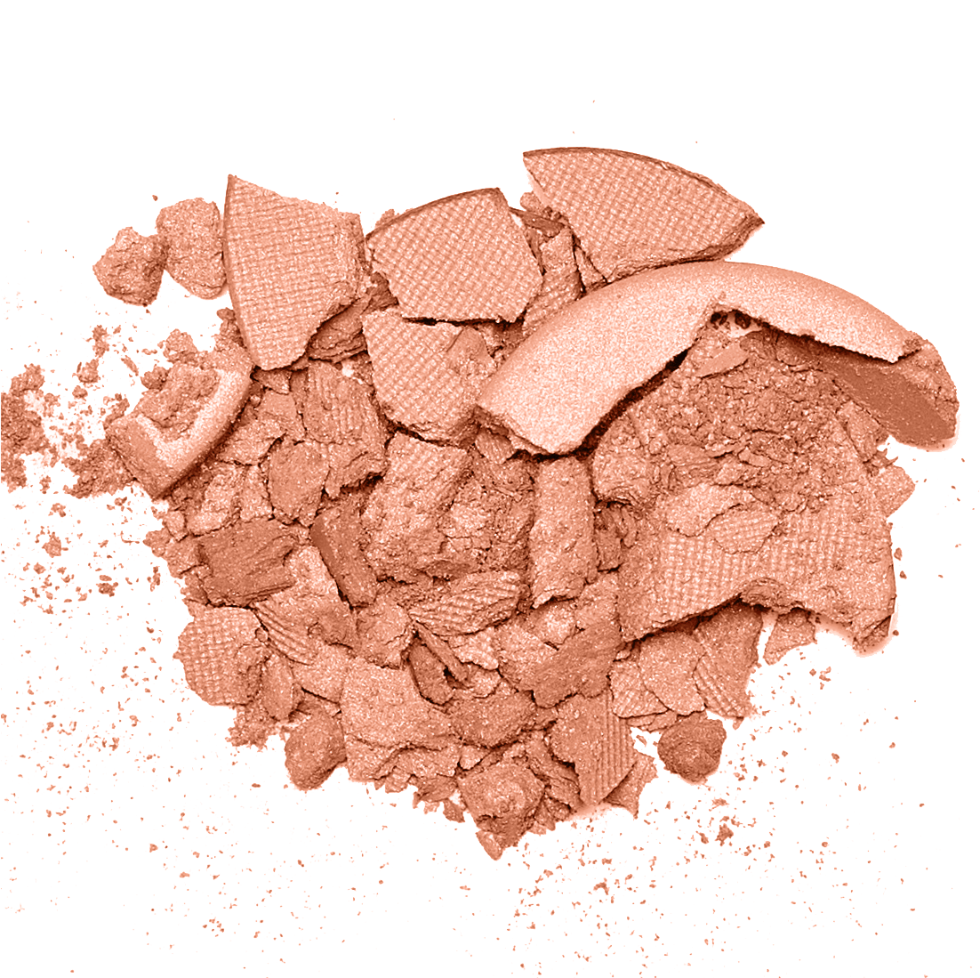 Crushed Nude Eyeshadow Texture PNG Image