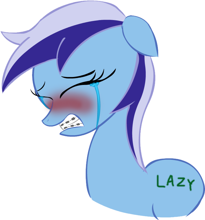 Crying_ Blue_ Cartoon_ Pony_ Meme.png PNG Image