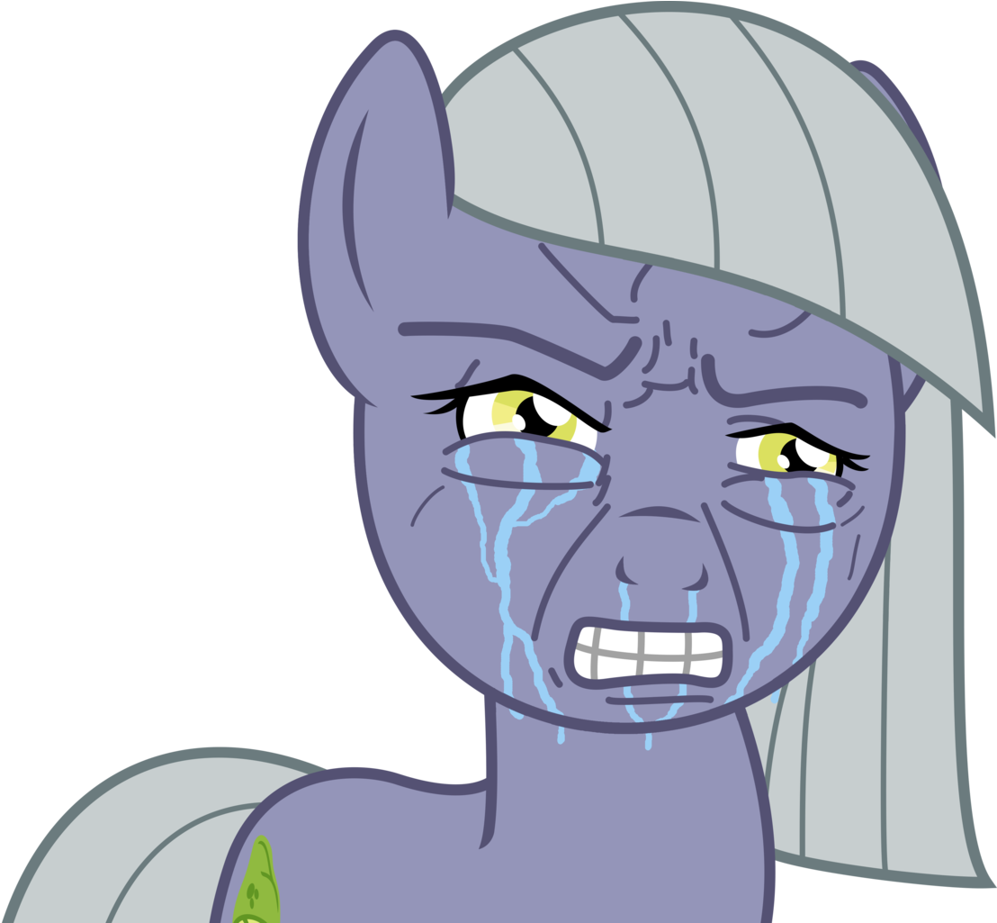 Crying_ Purple_ Cartoon_ Pony_ Meme.png PNG Image