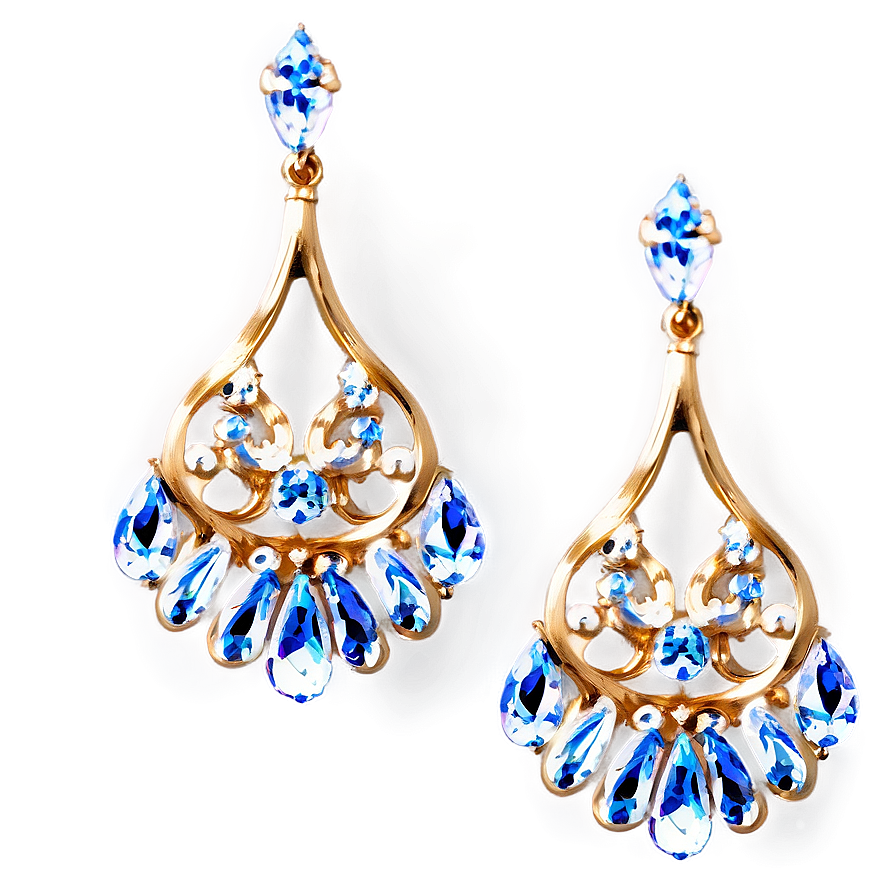 Crystal Chandelier Earring Png Lbx PNG Image