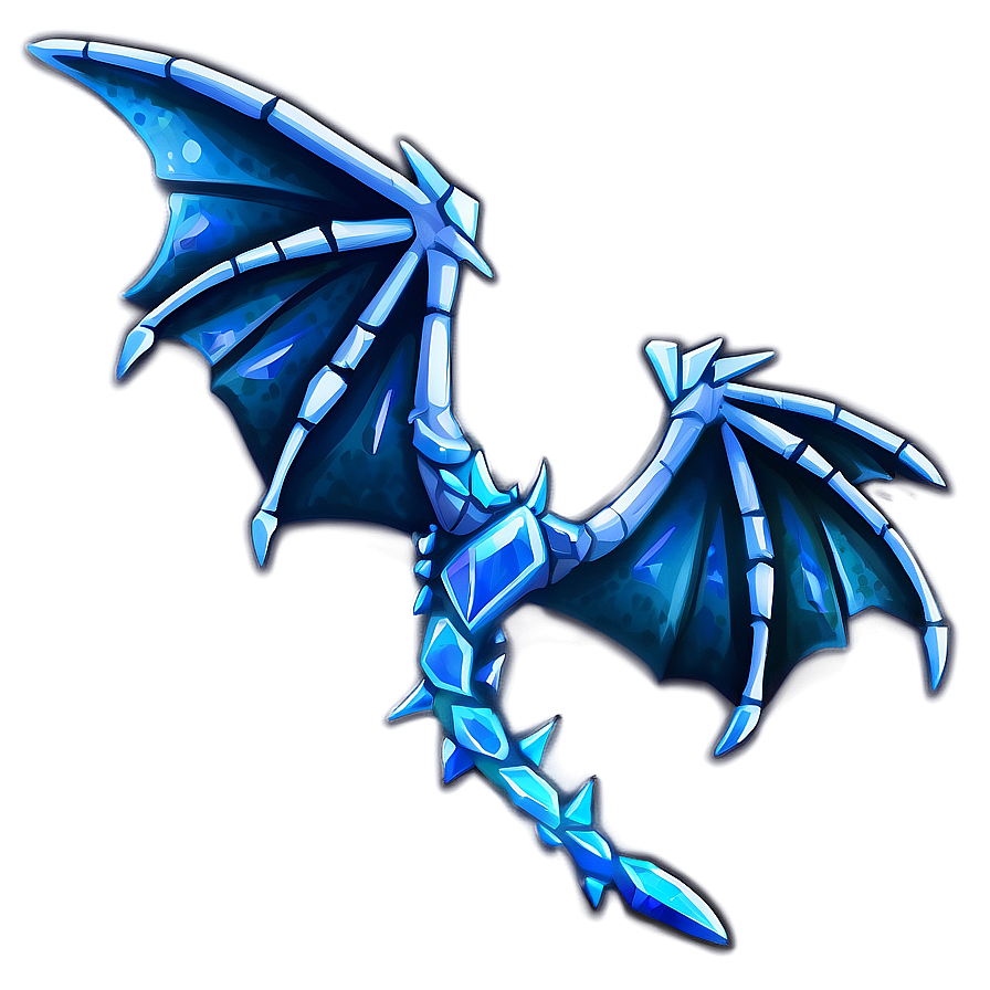 Crystal Dragon Wings Drawing Png 46 PNG Image