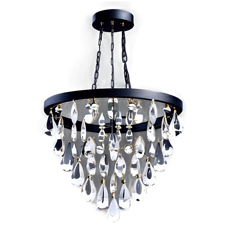 Crystal Droplet Chandelier Png 11 PNG Image