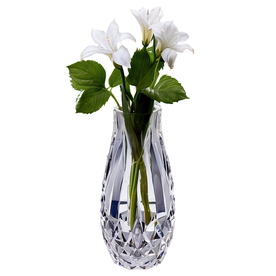 Crystal Flower Vase Png Xih79 PNG Image