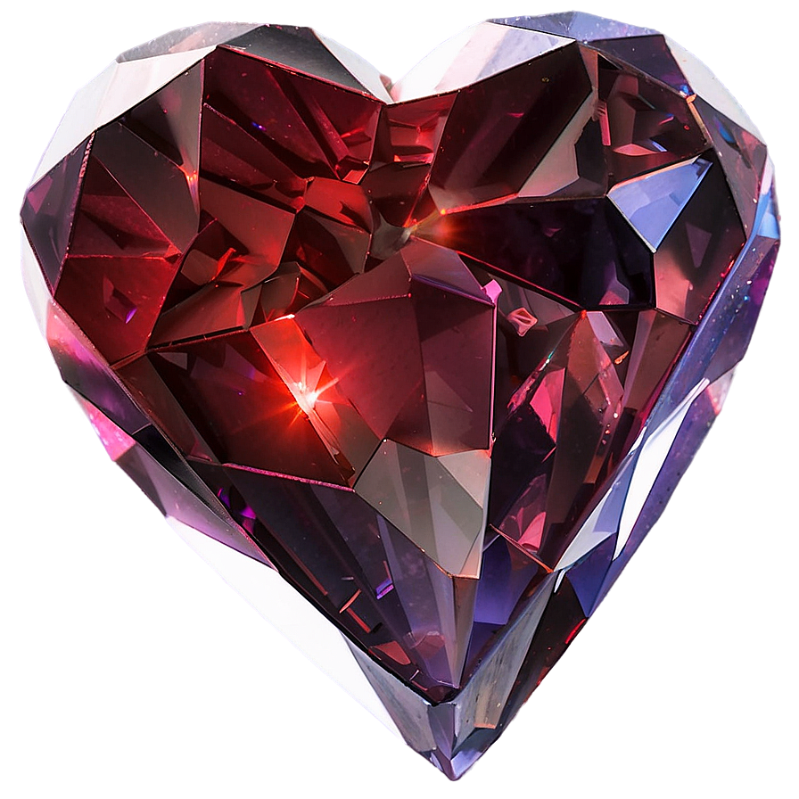 Crystal Heart Png 2 PNG Image