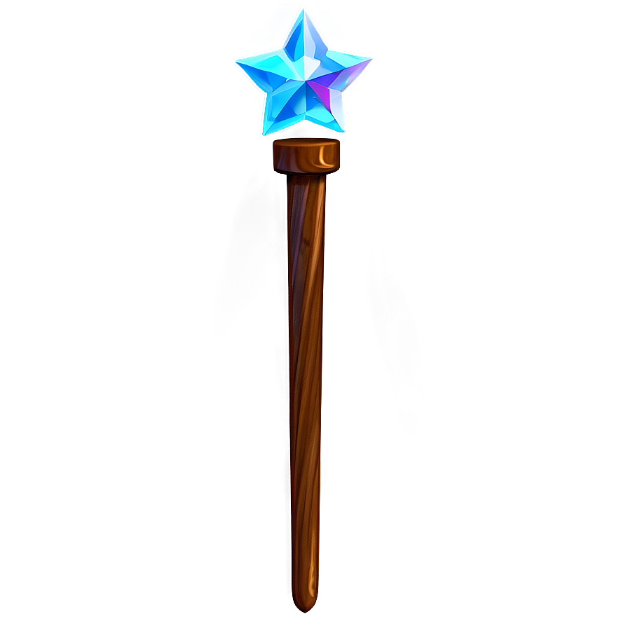 Crystal Magic Wand Png 05212024 PNG Image