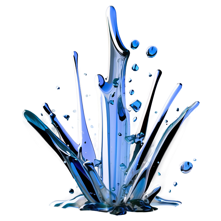 Crystal Splash Effect Png Wlh83 PNG Image