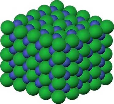 Crystal Structure3 D Model PNG Image