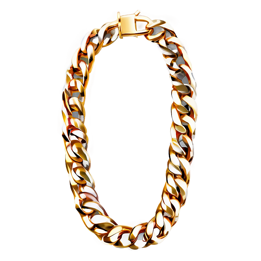 Cuban Link Chain B PNG Image