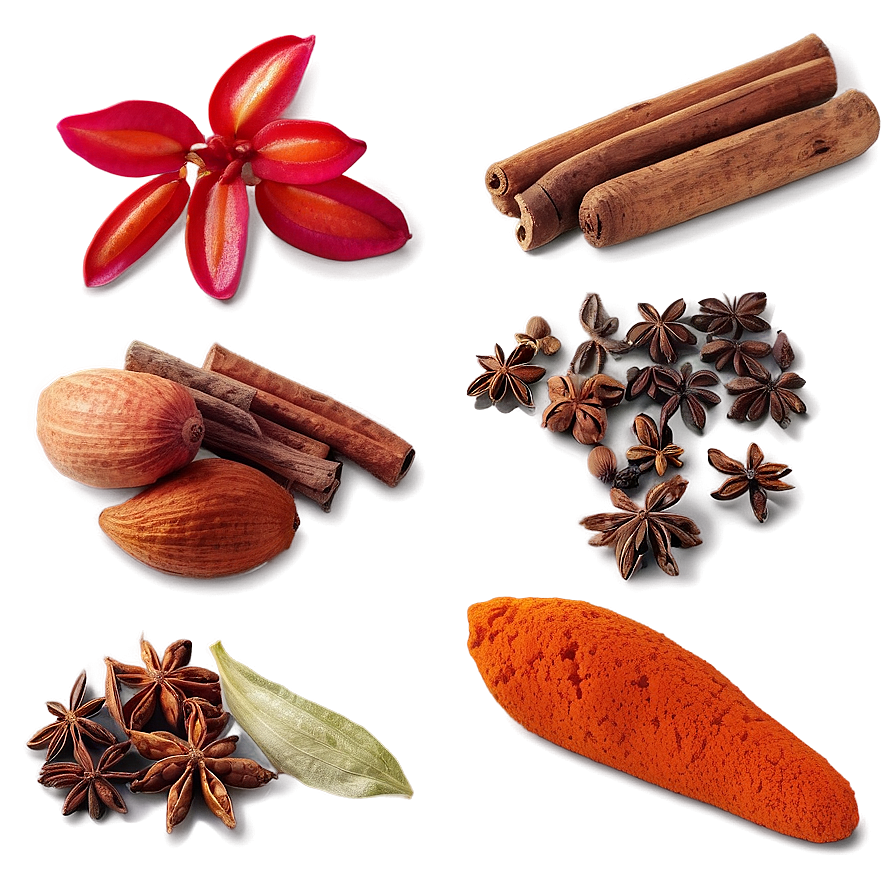 Culinary Herbs And Spices Png Wjf PNG Image