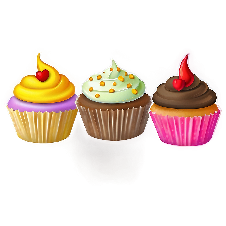 Cupcake Emoji Png Qvg PNG Image