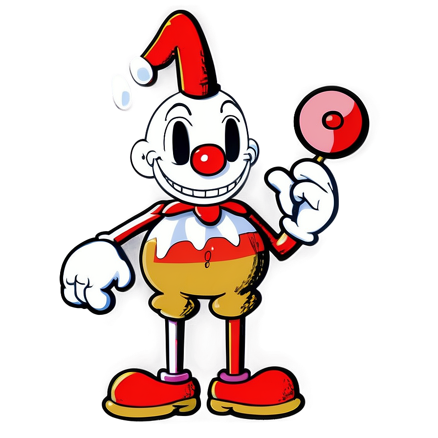 Cuphead Beppi The Clown Png Bmu90 PNG Image