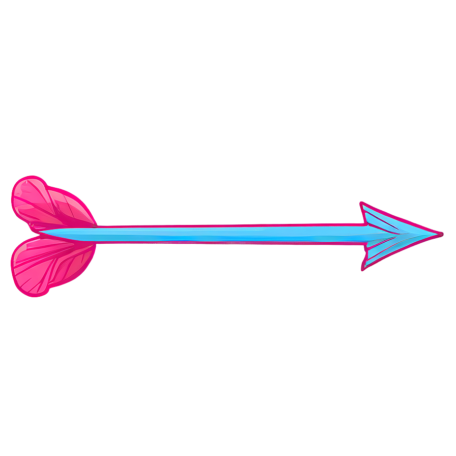 Cupid Arrow Valentine Png Rak PNG Image