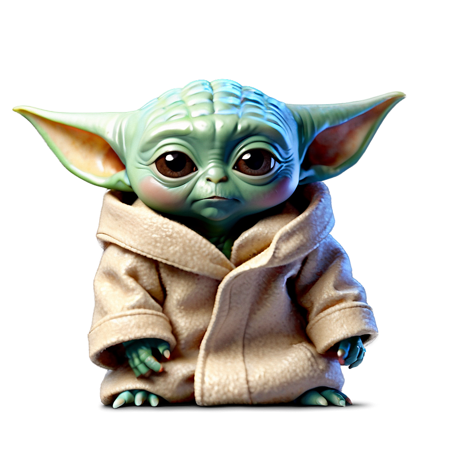 Curious Baby Yoda Png 05062024 PNG Image