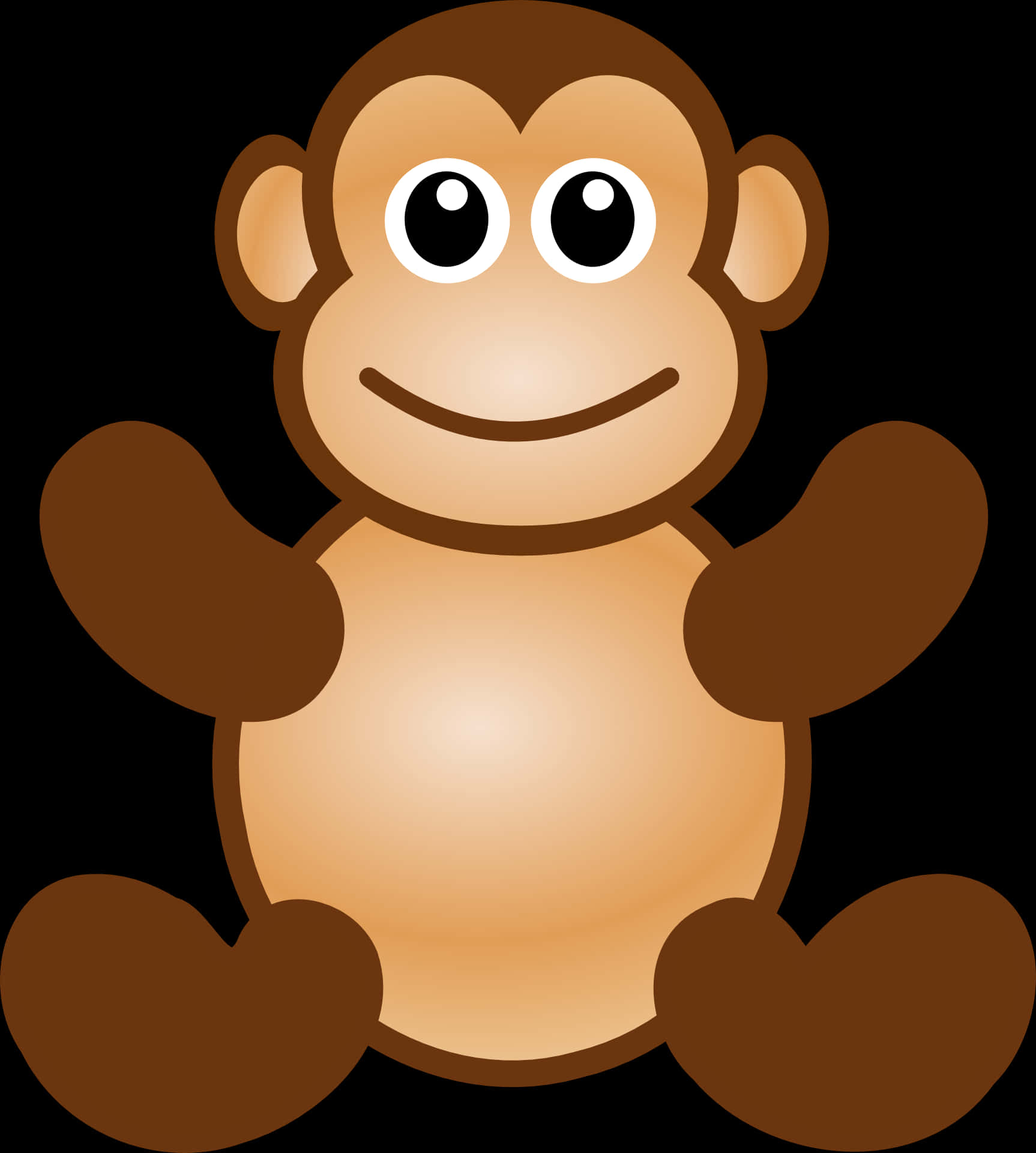 Curious George Cartoon Monkey PNG Image