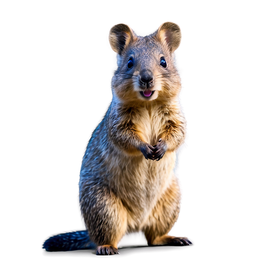 Curious Quokka Looking Png Lkf11 PNG Image