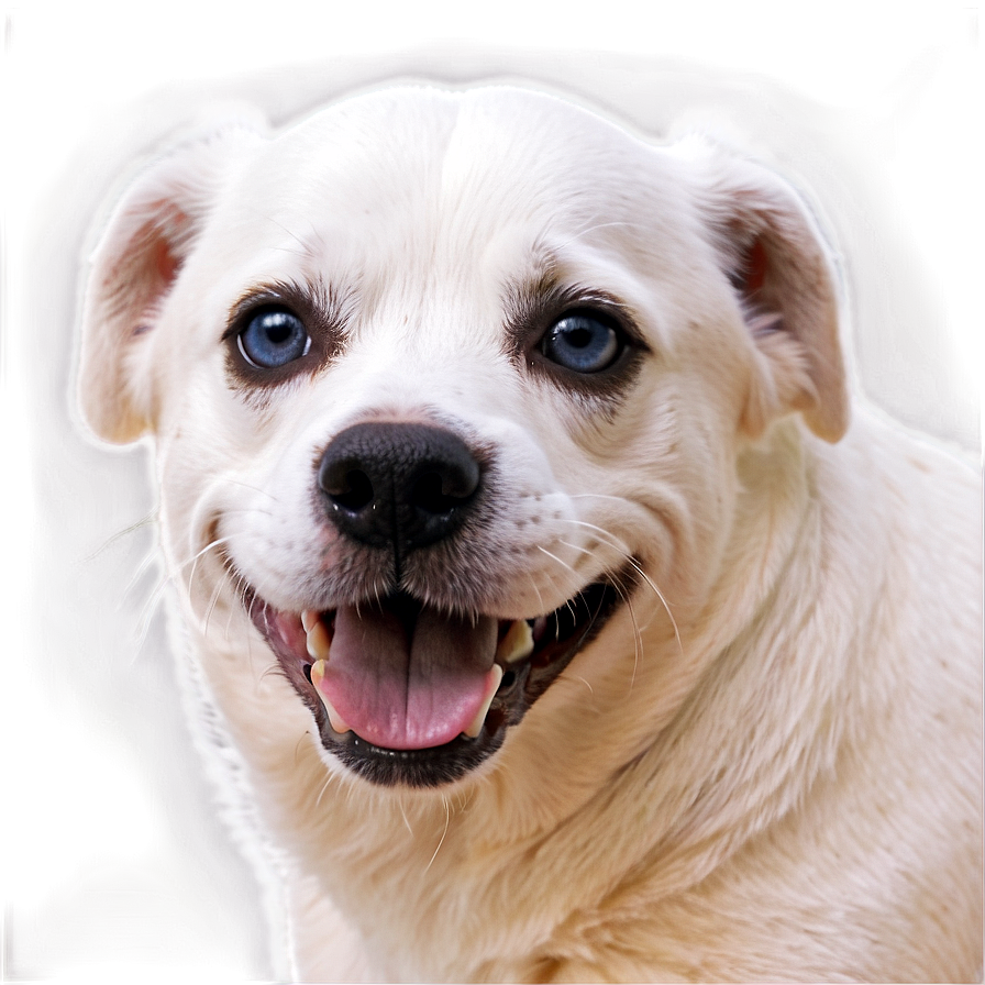 Curious White Dog Png Tgk60 PNG Image