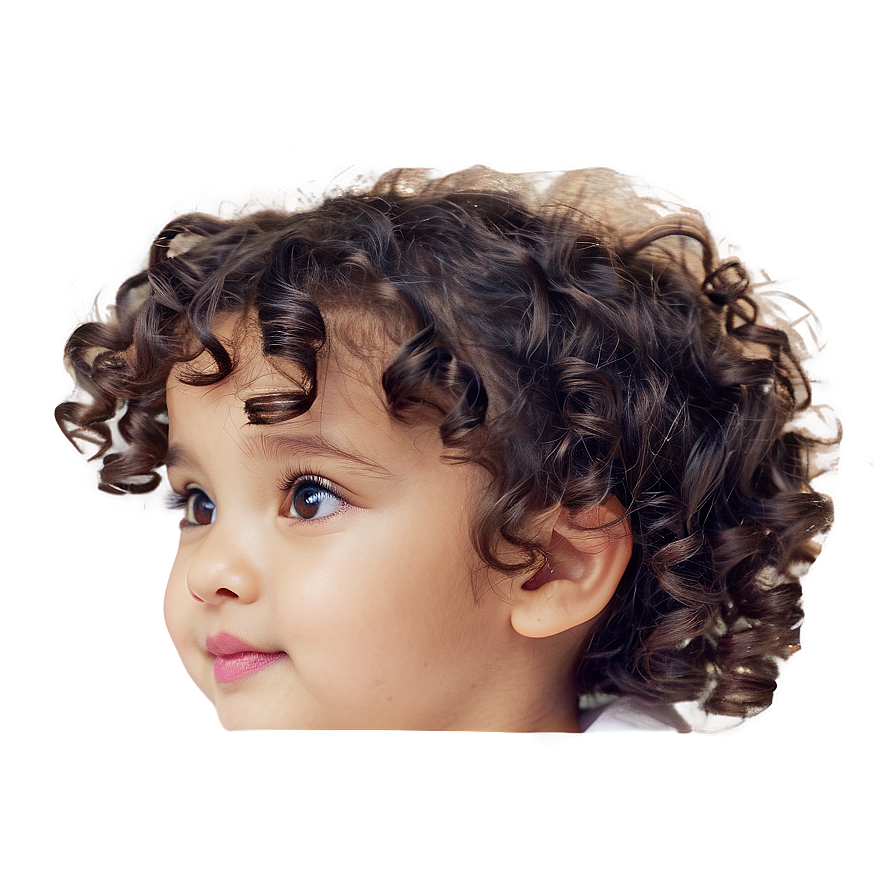 Curly Girl Hair Png 06132024 PNG Image