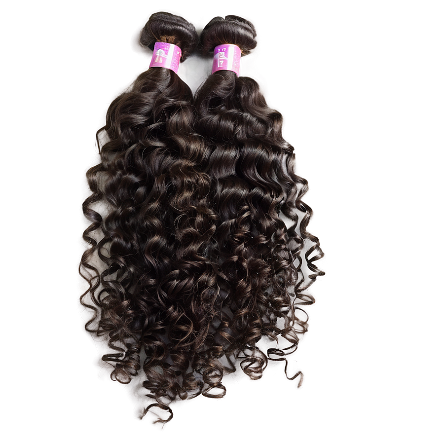 Curly Hair Bundles Png 06122024 PNG Image