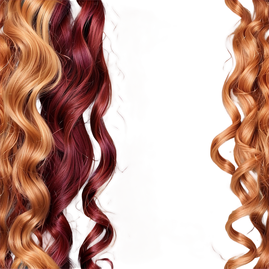 Curly Hair Color Mix Png 05242024 PNG Image