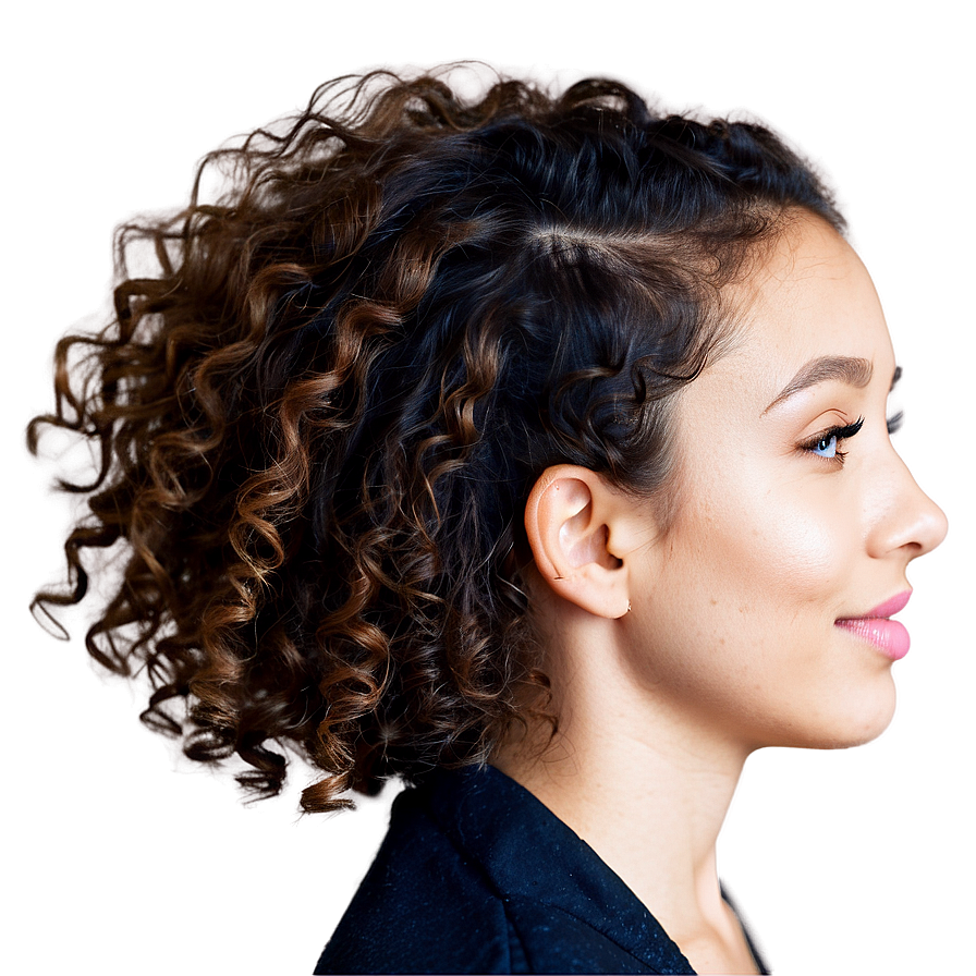 Curly Hair Edges Png 06282024 PNG Image