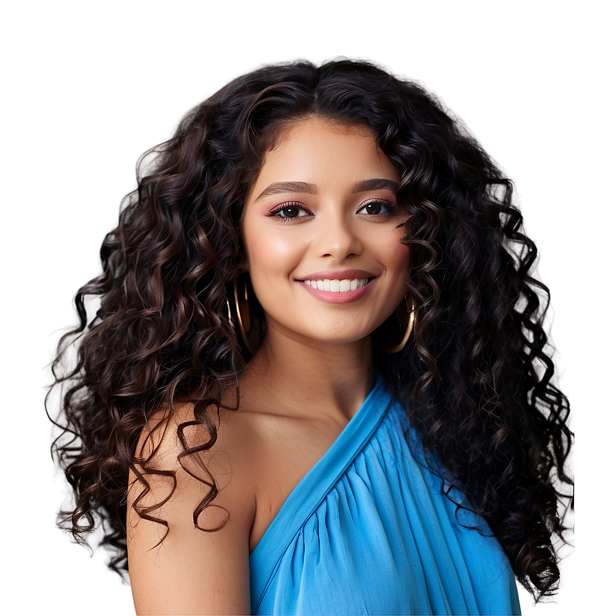 Curly Hair Frizz Control Png Dew70 PNG Image