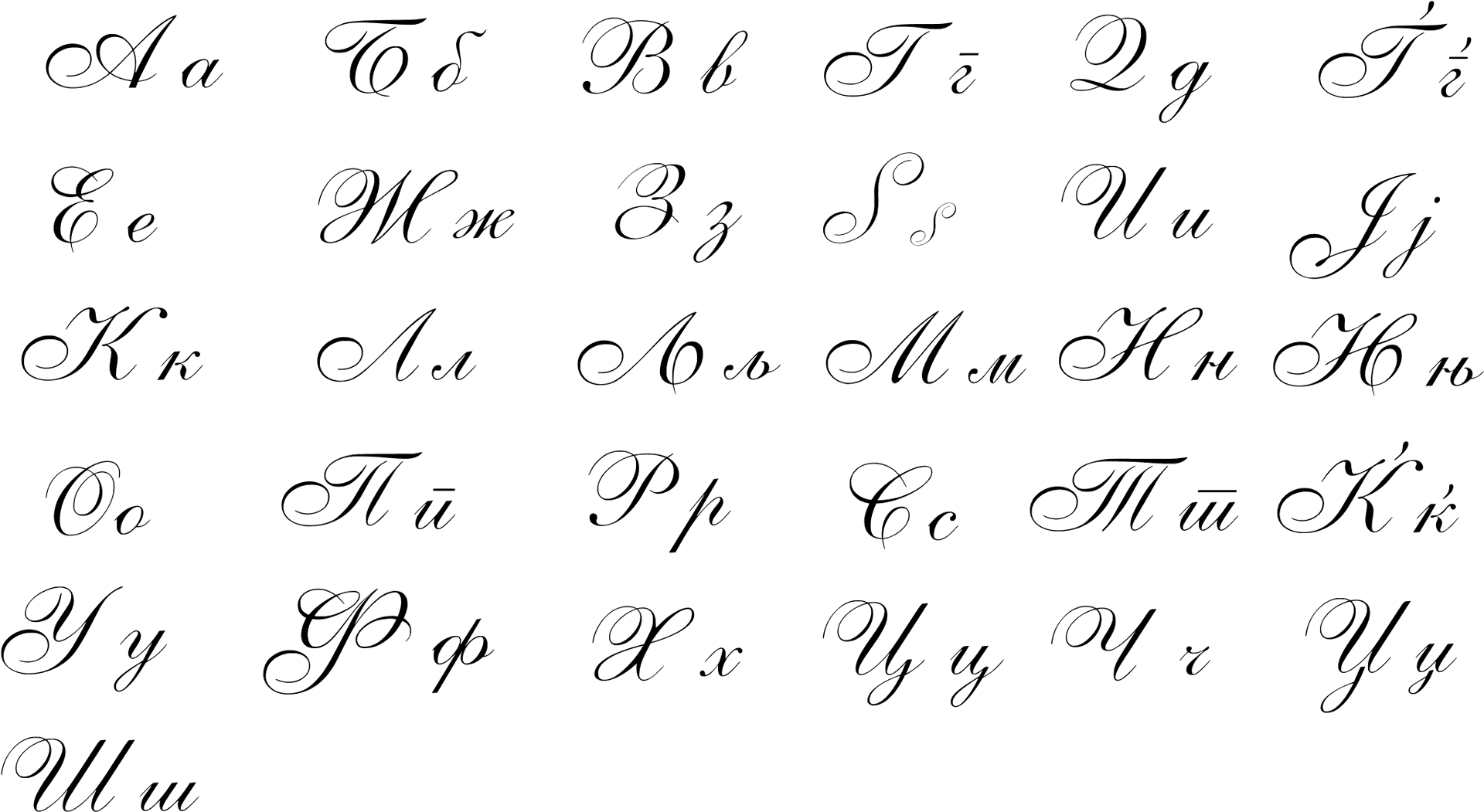 Cursive_ Alphabet_ Sample.png PNG Image