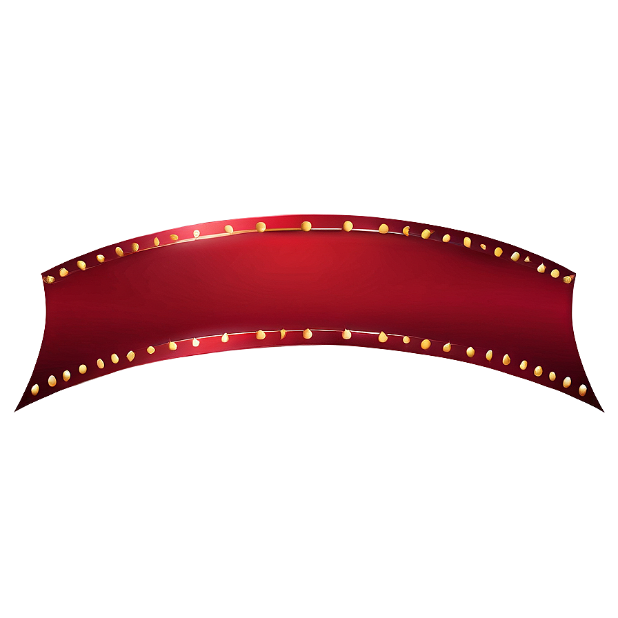 Curved Banner In Red Png Fly PNG Image