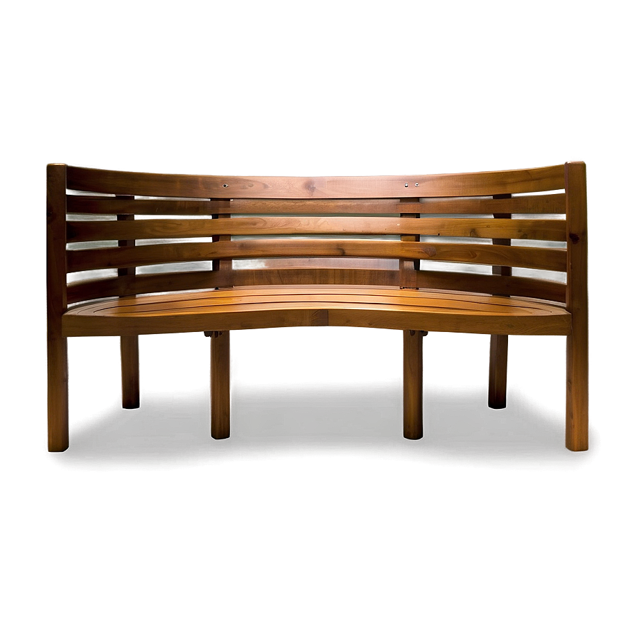 Curved Bench Png 05232024 PNG Image