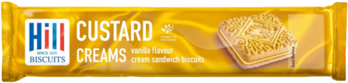 Custard Creams Biscuit Package PNG Image