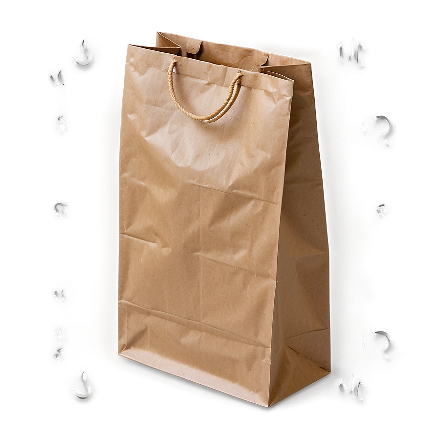 Custom Brown Paper Bag Png 13 PNG Image