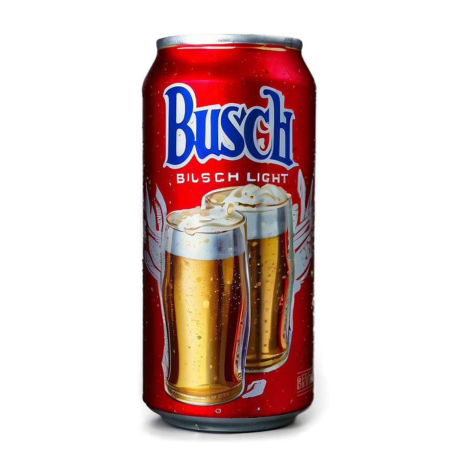 Custom Busch Light Can Png 06132024 PNG Image