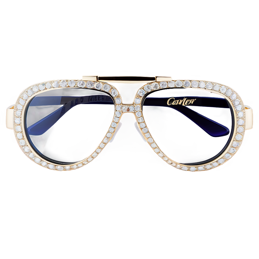 Custom Cartier Glasses Png Vcq PNG Image