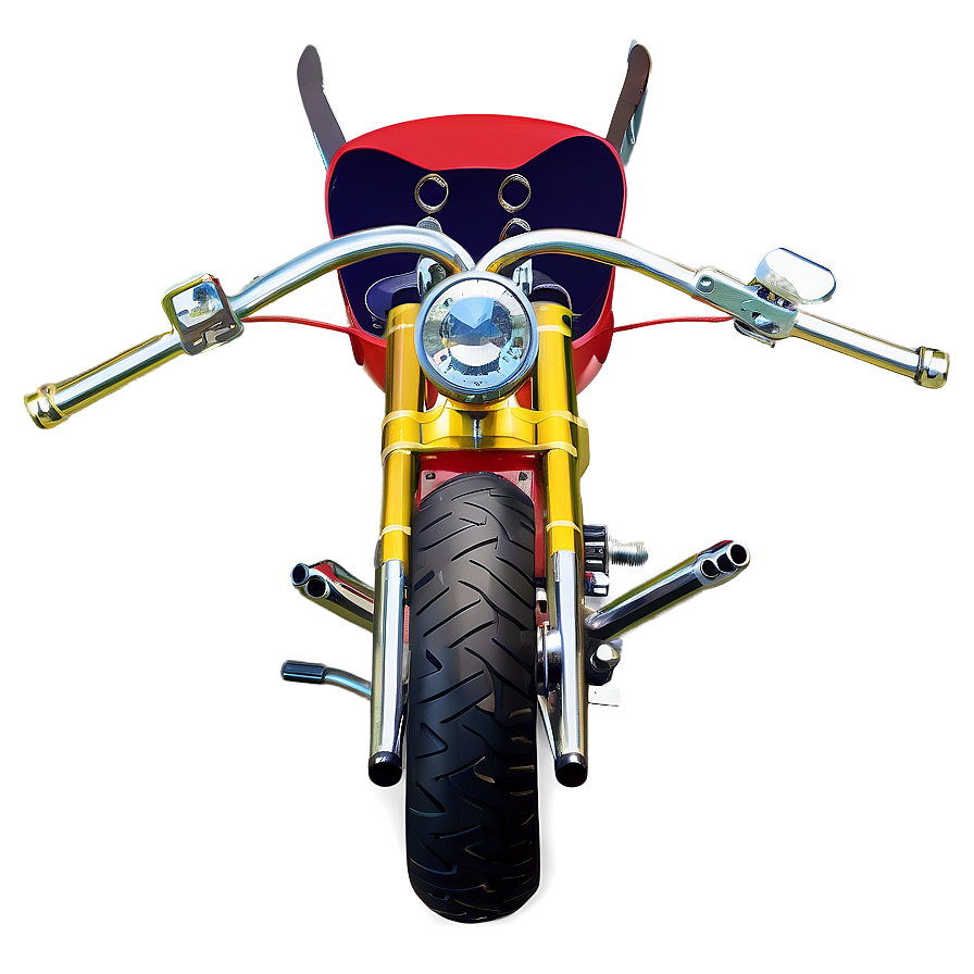 Custom Chopper Motorcycle Png 05212024 PNG Image