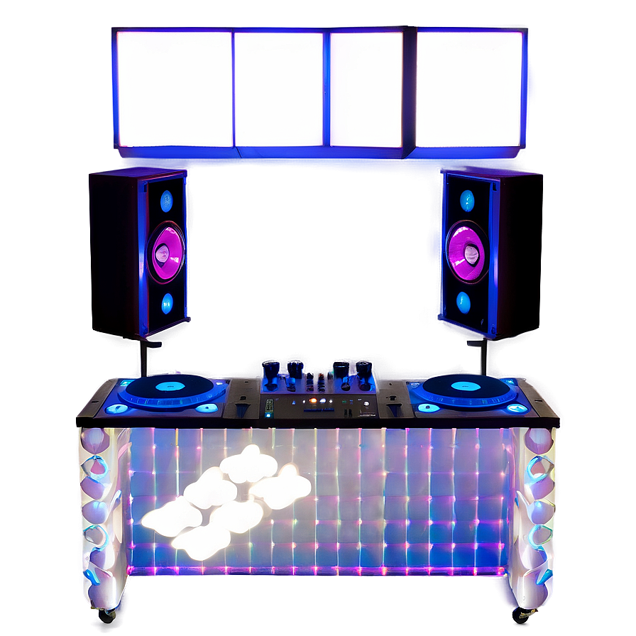 Custom Dj Booth Png Aqu PNG Image